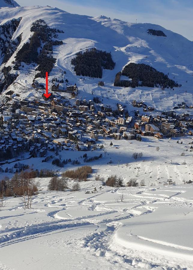 Studio Alpheratz Forest - 1 A 3 Pers - Wifi, Balcon, Vue Piste Et Glacier Muzelle, Calme, Proche Commerces Et Pistes- Tsc Super Venosc A 80M Les Deux Alpes Luaran gambar